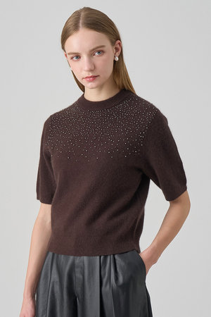 アナイ/ANAYIのリップルビーズ プルオーバー(110300/110301)