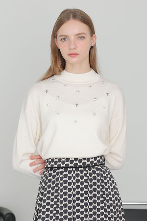 アナイ/ANAYIのメーレエンブロイダリー プルオーバー(110300/110301)