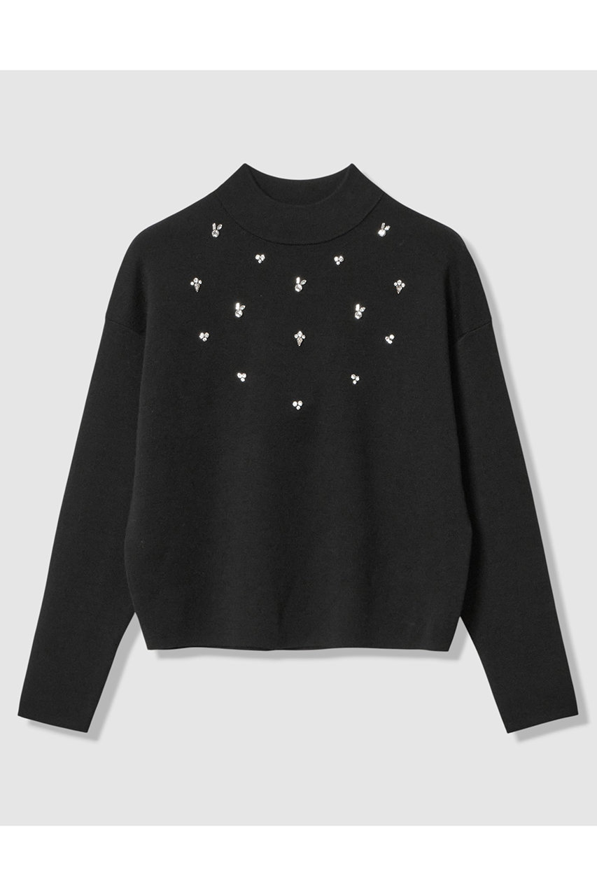 アナイ/ANAYIのメーレエンブロイダリー プルオーバー(ブラック/10261816060-02-380)