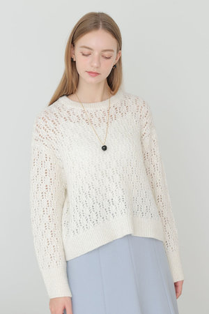 アナイ/ANAYIのダイヤレースワイド プルオーバー(110300/110301)