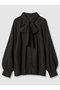 ビエラＶスリットシャツ ブラウス アナイ/ANAYI ブラック