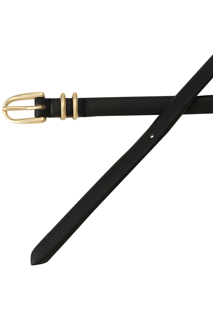 ANAYI(アナイ)｜ダブルサルカンスライドBELT/ブラック の通販