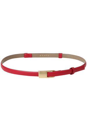 アナイ/ANAYIのプレートバックルスライドBELT(140500/140501)