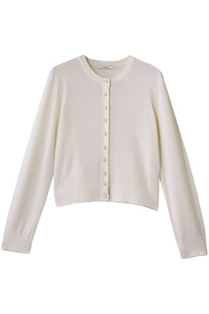 アナイ/ANAYIのメリノウールパール釦カーディガン(110300/110303)