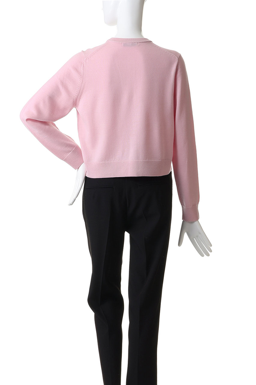 ANAYI(アナイ)｜メリノウールパール釦カーディガン/オフホワイト の