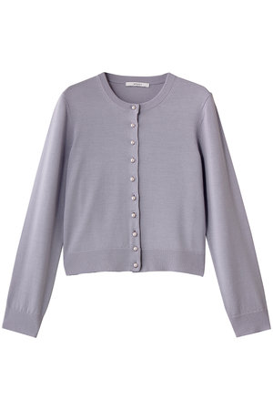 アナイ/ANAYIのメリノウールパール釦カーディガン(110300/110303)