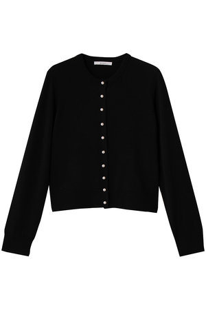 アナイ/ANAYIのメリノウールパール釦カーディガン(110300/110303)