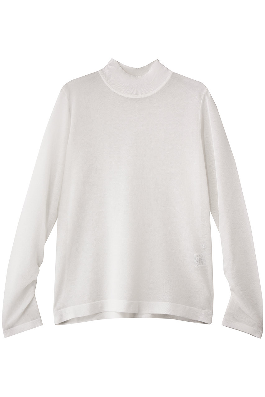 新品タグ付き★ ANAYI アナイ ハイネック プルオーバー トップス ANAYI(アナイ)｜シアーハイネックプルオーバー/オフホワイト の通販