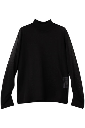 アナイ/ANAYIのシアーハイネックプルオーバー(110300/110301)