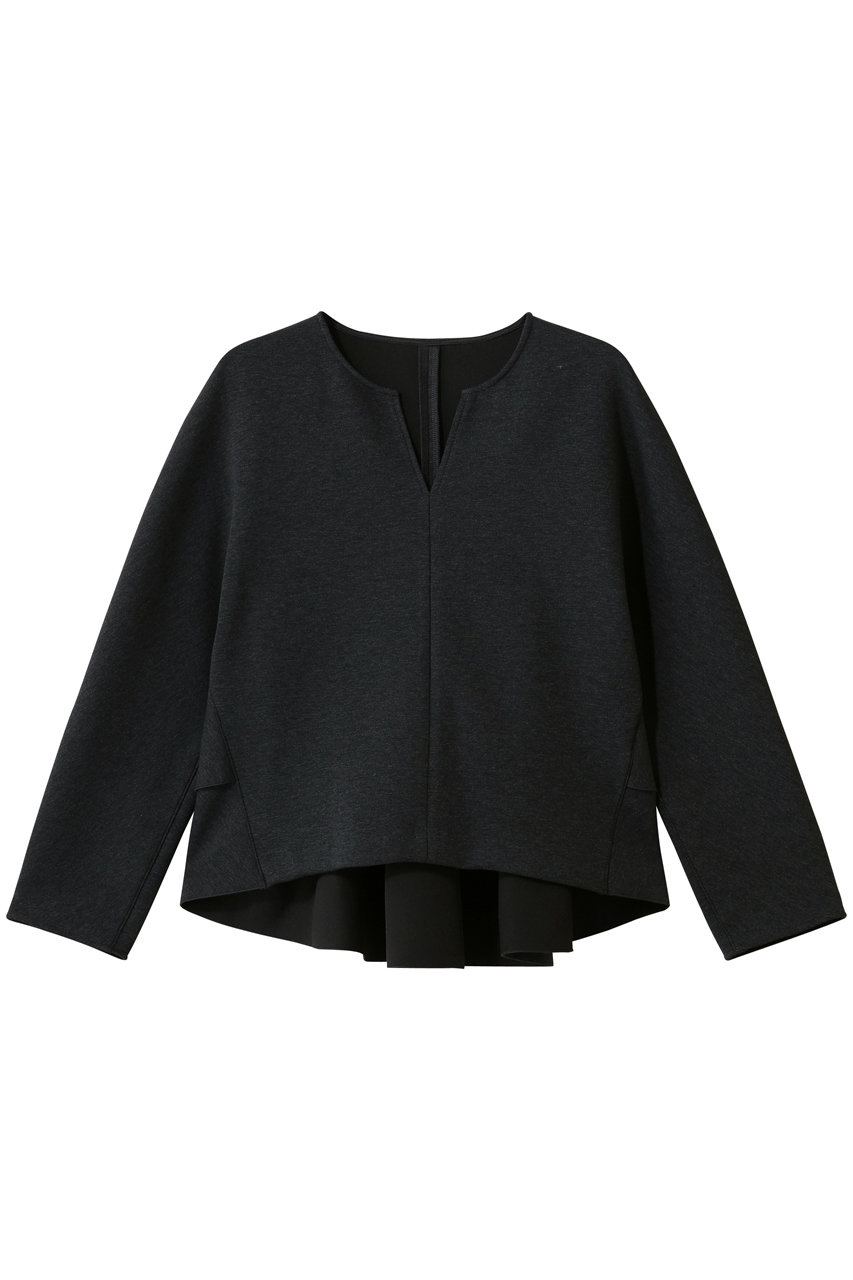 アナイ/ANAYIのダンボールバックティアードプルオーバー(チャコールグレー/10261815090-95-380)