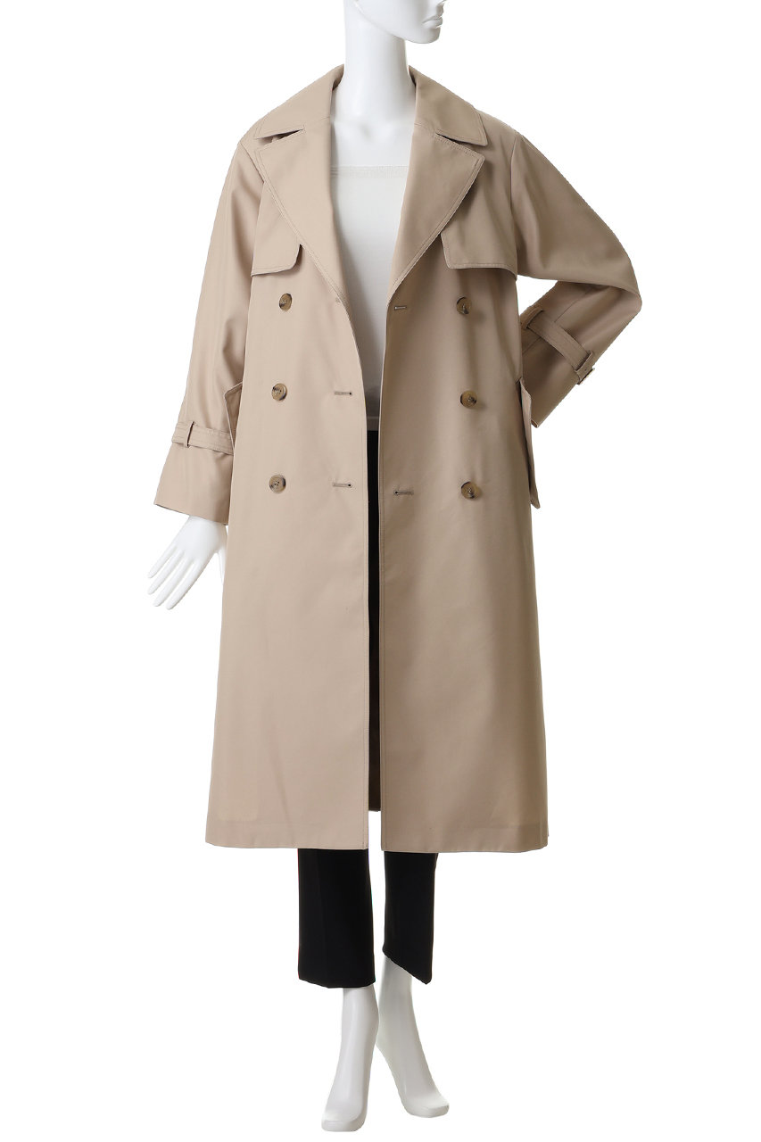 ANAYI(アナイ)｜ハッスイツイルトレンチコート/ベージュ の通販