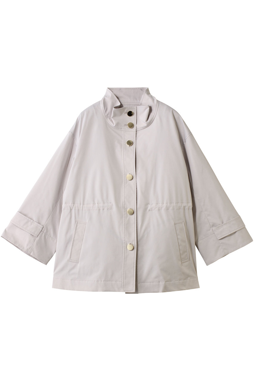 アナイ/ANAYIのブライトツイルスタンドハーフコート(ピンクベージュ/10261717070-13-360)