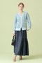 タフタサイドティアードスカート アナイ/ANAYI