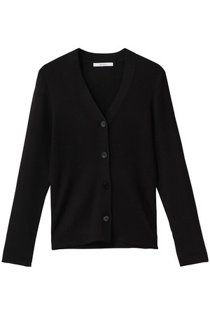 アナイ/ANAYIのアセテートポリエステルVカーディガン(110300/110303)