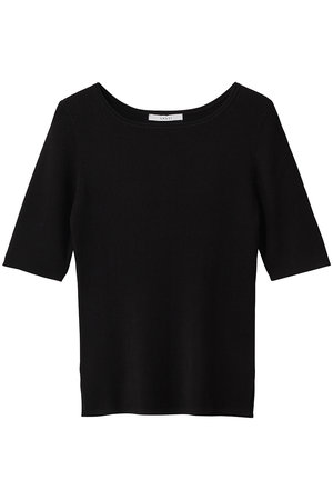 アナイ/ANAYIのアセテートポリエステル半袖プルオーバー(110300/110301)