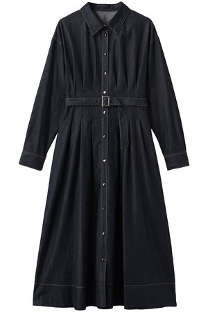 アナイ/ANAYIのライトデニムタックシャツワンピース(110500/110503)