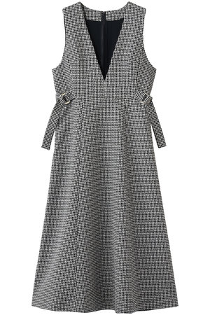 アナイ/ANAYIのドビーツィードジャンパーワンピース(110500/110503)