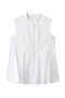コットンポリブロードマチフレアブラウス アナイ/ANAYI ホワイト