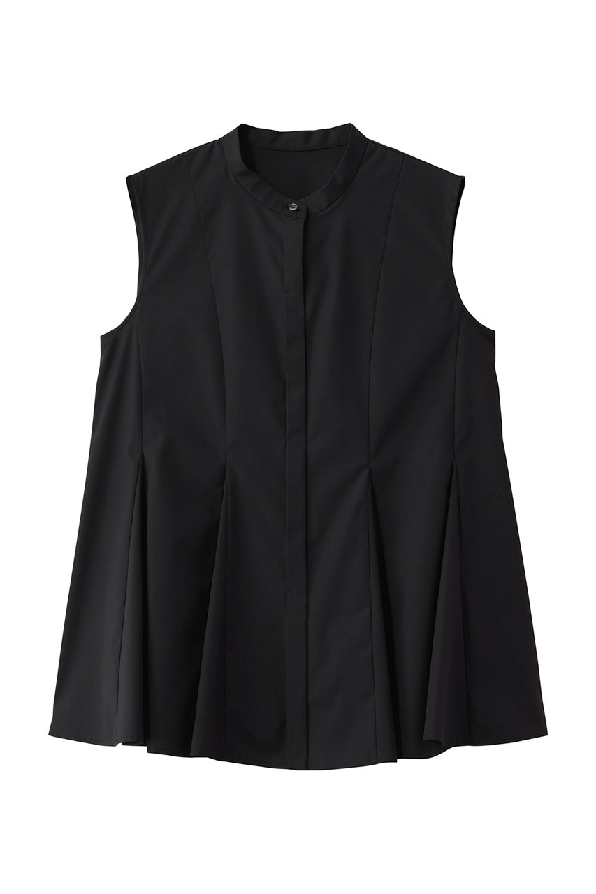 アナイ/ANAYIのコットンポリブロードマチフレアブラウス(ブラック/10261713460-95-380)