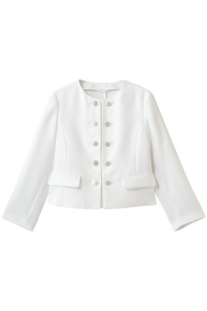 アナイ/ANAYIのバスケットノーカラーダブルジャケット(110800/110801)