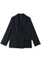 スラブドビーテーラードジャケット アナイ/ANAYI ネイビー
