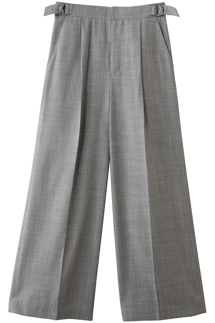 アナイ/ANAYIのスラブドビーDカンツキパンツ(ライトグレー/10261112350-91-380)