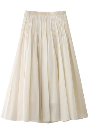 アナイ/ANAYIのスパンオーガンジープリーツスカート(110700/110703)