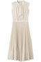 シアードビープリーツノースリワンピース アナイ/ANAYI アイボリー
