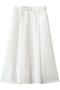 ドライオックスベルト付タックスカート アナイ/ANAYI ホワイト