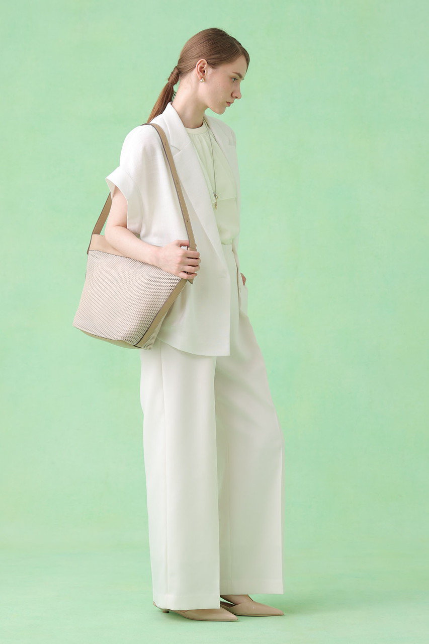 ANAYI(アナイ)｜IメッシュショルダーBAG/ライトベージュ の通販 