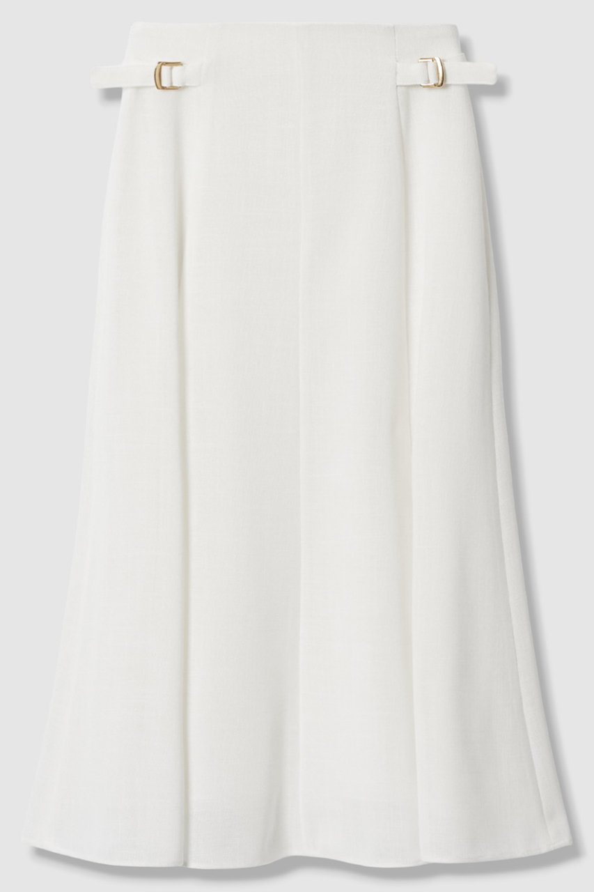 アナイ/ANAYIのカラミリネンライクマーメイドスカート(ホワイト/10261111330-01-380)