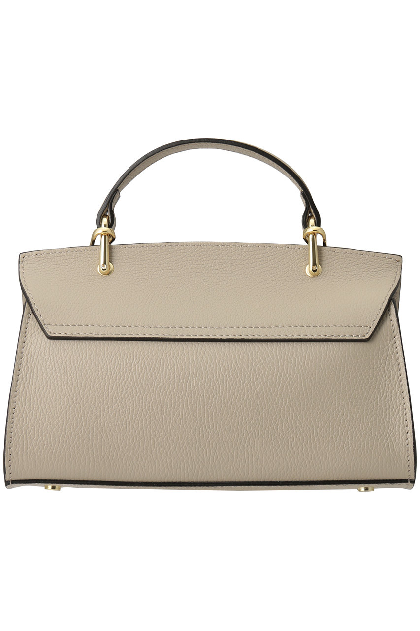 ANAYI(アナイ)｜Iシュリンク革トップハンドルBAG/ベージュ の通販