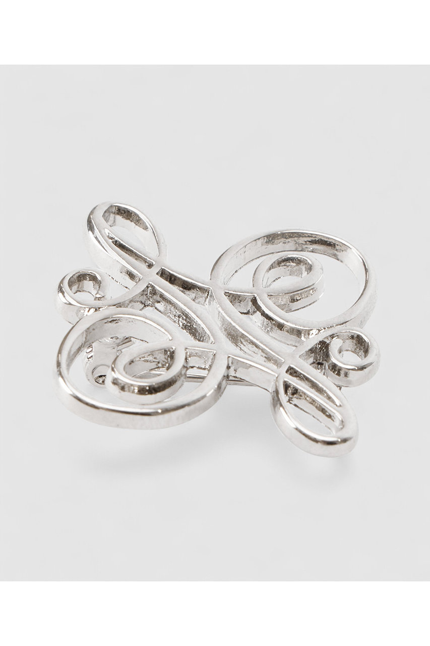 ANAYI(アナイ)｜ロゴモチーフ×スターブローチ/シルバー の通販