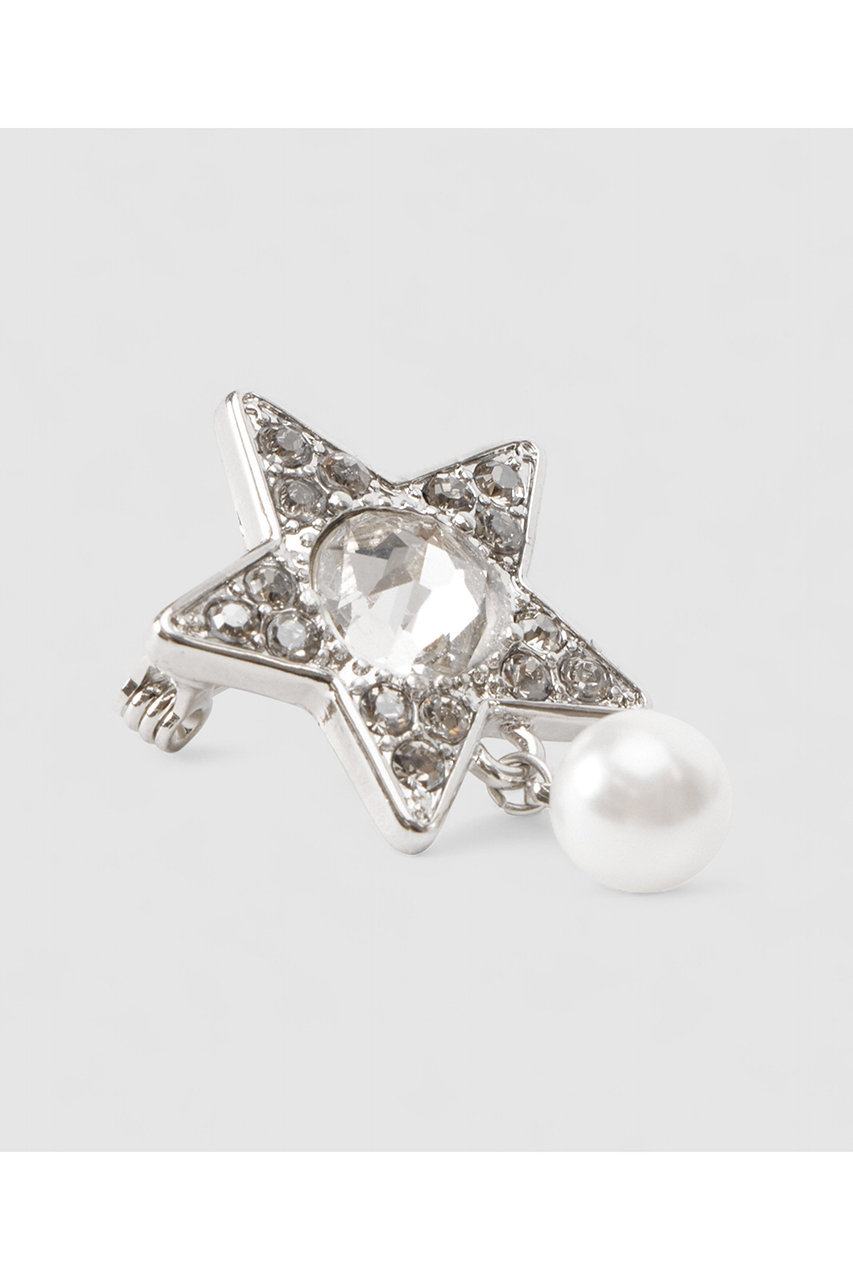 ANAYI(アナイ)｜ロゴモチーフ×スターブローチ/シルバー の通販