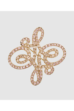 アナイ/ANAYIの【予約販売】ロゴモチーフビジューブローチ(150500/150502)