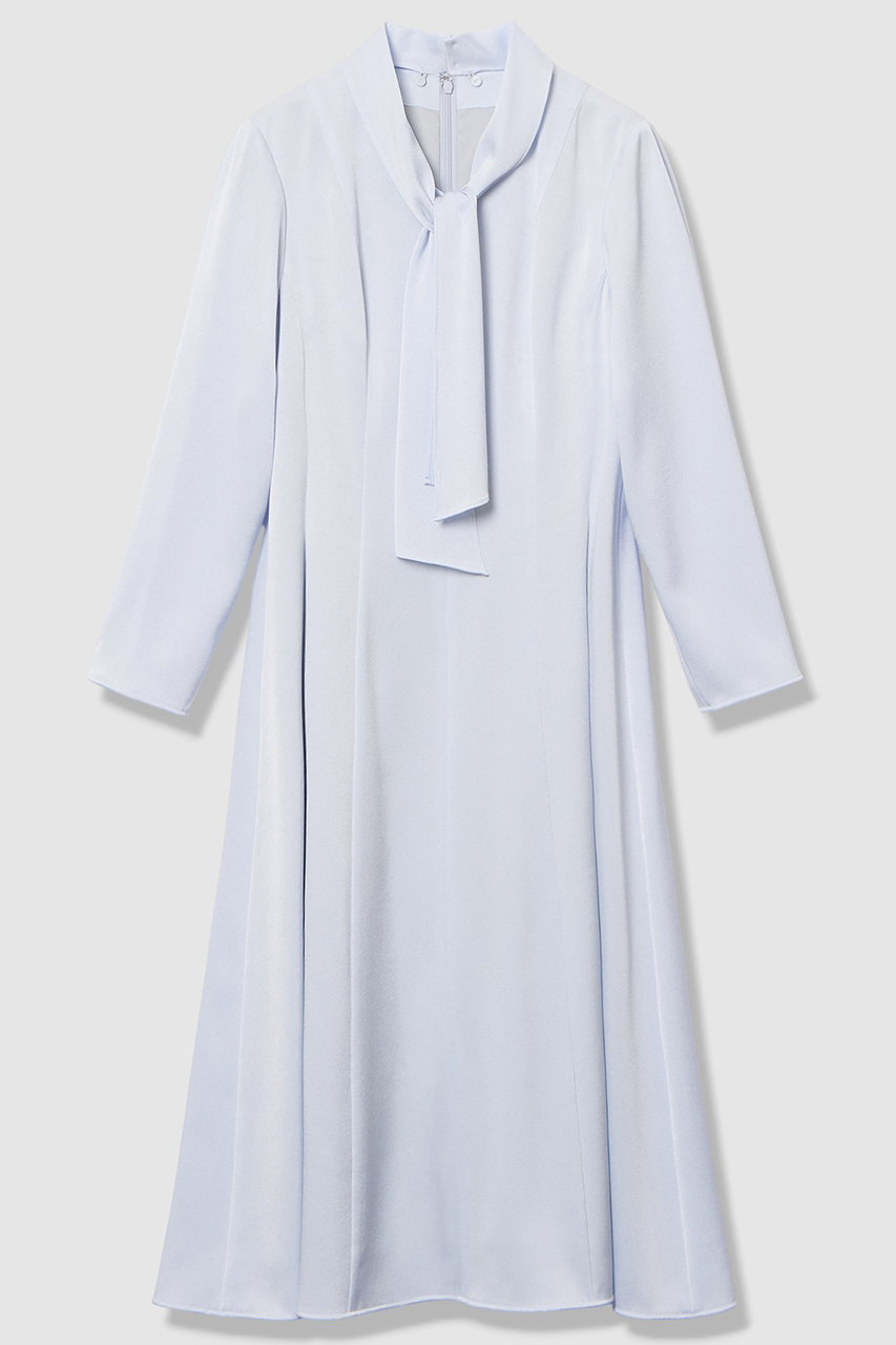 アナイ/ANAYIの【Eternal Line 2026】トリアセサテンボウタイ ワンピース(ライトブルー/10261114060-65-380)