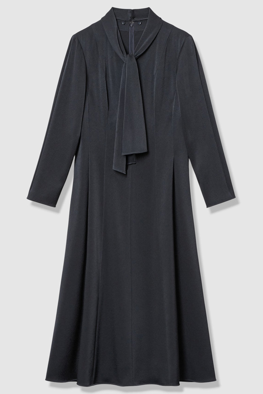 アナイ/ANAYIの【Eternal Line 2026】トリアセサテンボウタイ ワンピース(ネイビー/10261114060-65-380)