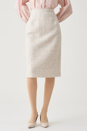 アナイ/ANAYIの【予約販売】【Eternal Line 2026】ミックスツイードタイト スカート(110700/110702)