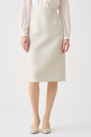 アナイ/ANAYIの【予約販売】【Eternal Line 2026】ミックスツイードタイト スカート(110700/110702)