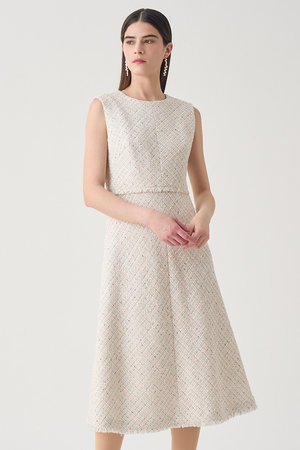 アナイ/ANAYIの【予約販売】【Eternal Line 2026】ミックスツイードノースリーブ ワンピース(110500/110503)