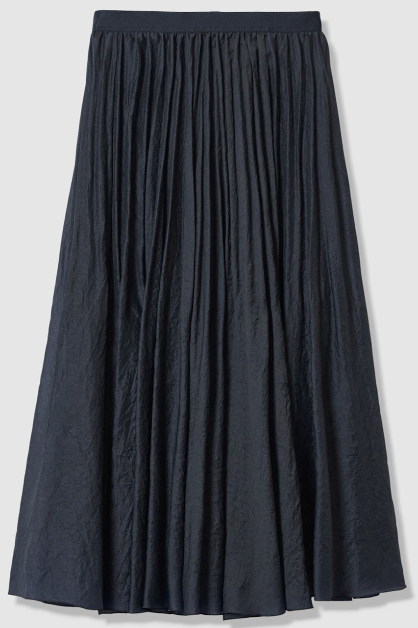 新品】アナイ 36 夏素材 ネイビー プリーツスカート スカート|ボトムス