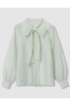 アナイ/ANAYIの【Eternal Line 2026】シアーオーガンボウタイ ブラウス(110400/110403)