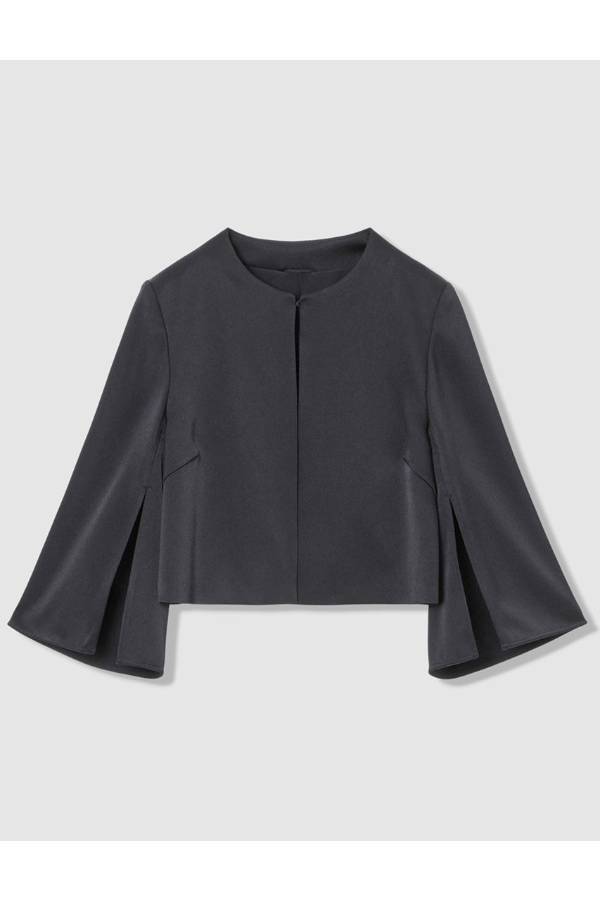 アナイ/ANAYIの【Eternal Line 2026】トリアセサテンボレロ ジャケット(ネイビー/10261710060-65-360)