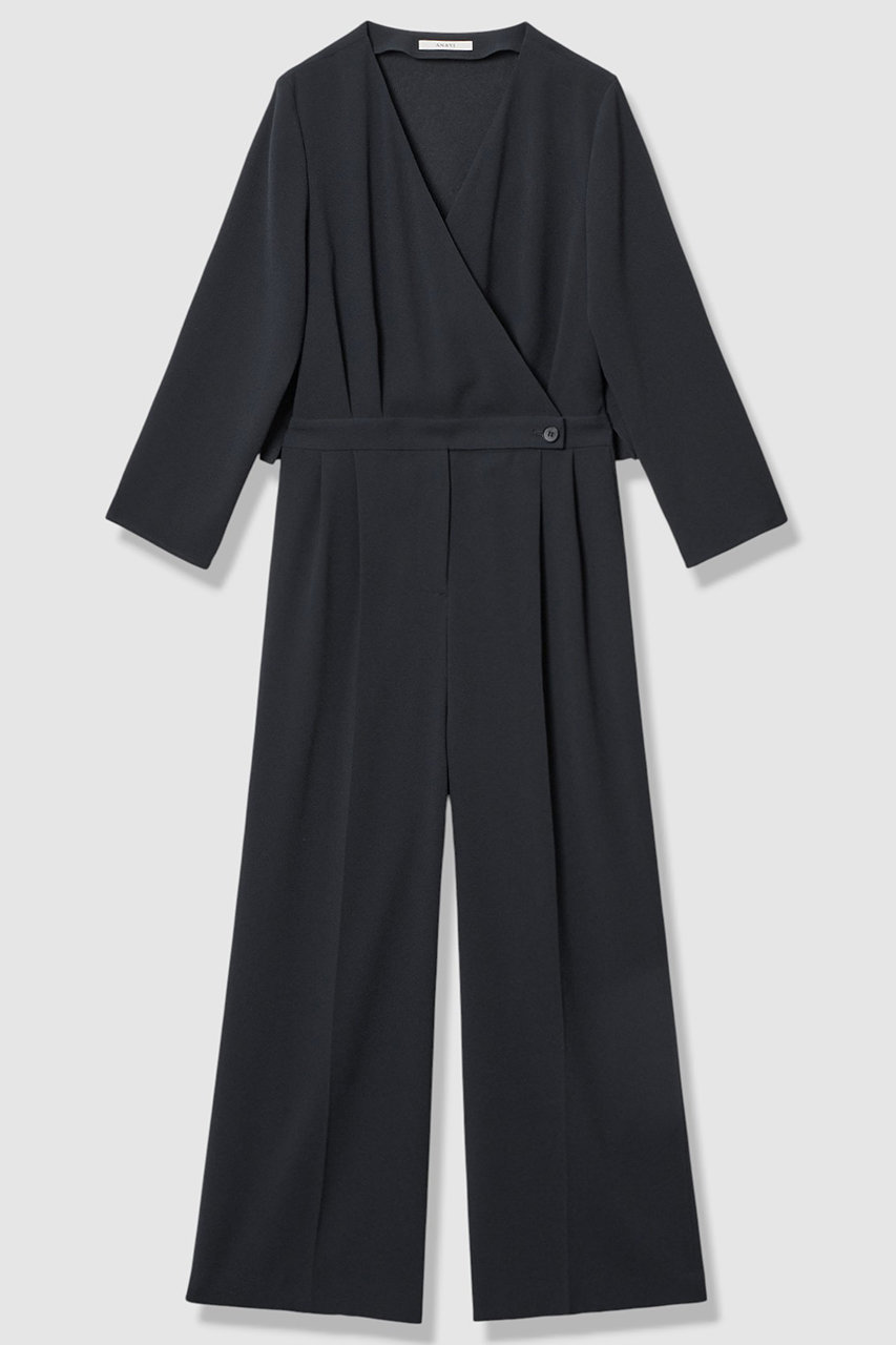 アナイ/ANAYIの【Eternal Line 2026】トリアセジョーゼットオールインワン(ネイビー/10261714060-65-380)