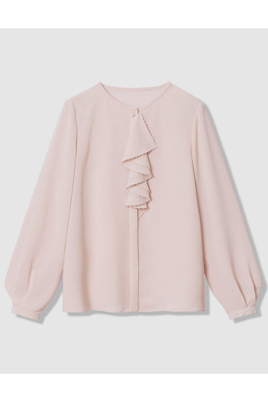 アナイ/ANAYIの【予約販売】【Eternal Line 2026】ジョーゼットビーズフリル ブラウス(ピンク/10261713060-65-380)