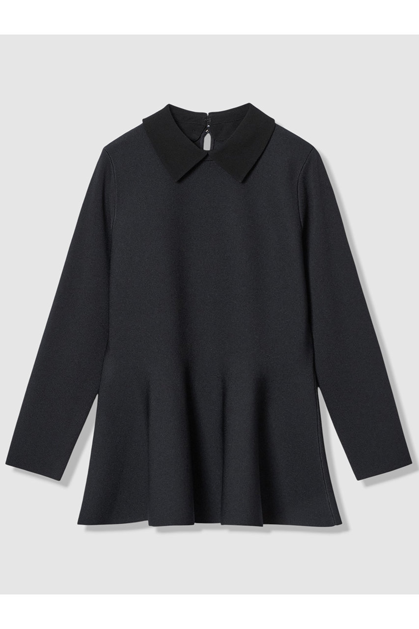 アナイ/ANAYIの【Eternal Line 2026】サテン使いフレアヘム プルオーバー(ネイビー/10261816160-95-380)