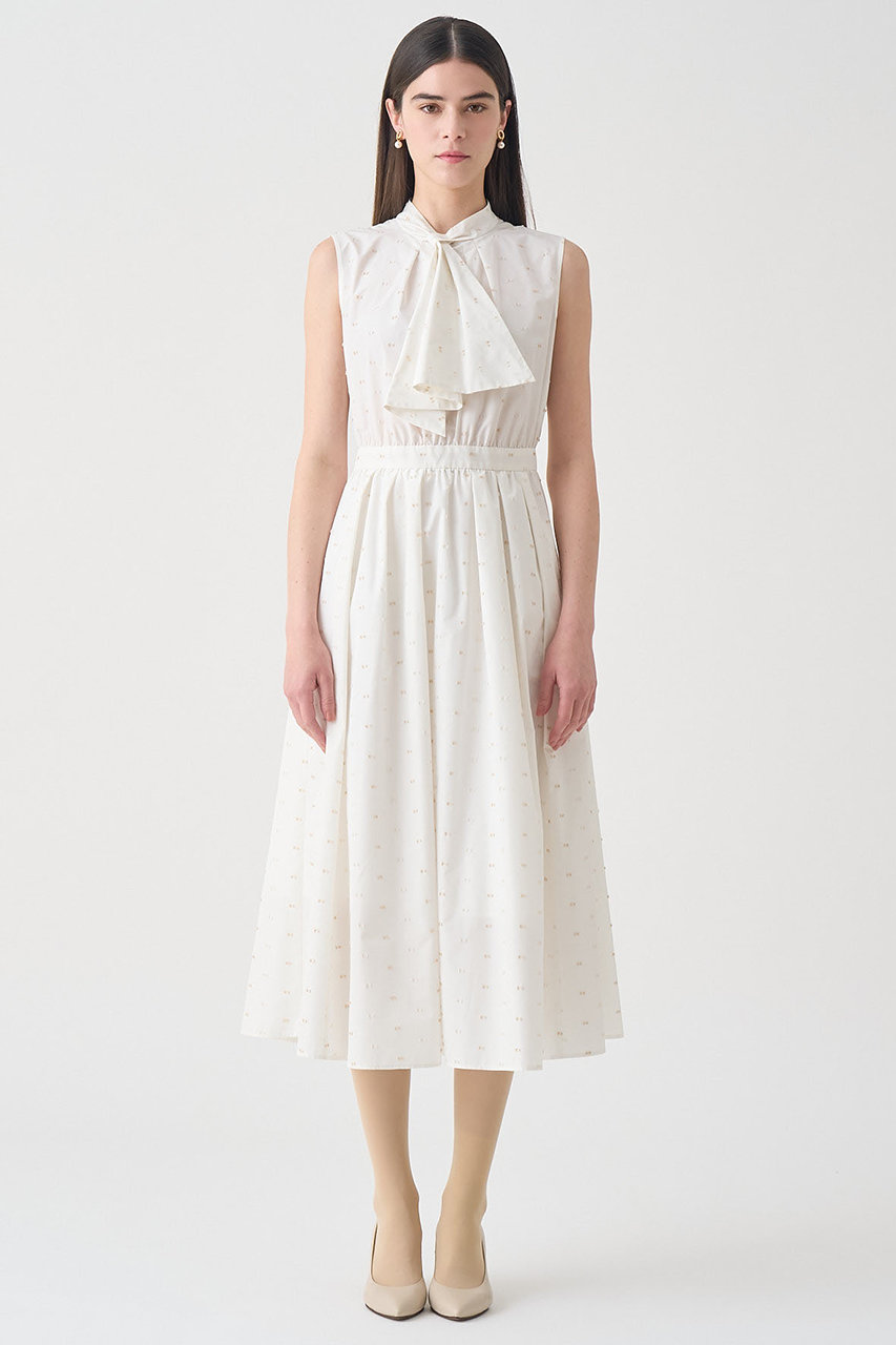 近年モデル✨ANAYI アナイ タフタストレッチフリルワンピース 36 ANAYI（アナイ）の「タフタストレッチフリル ワンピース（ワンピース