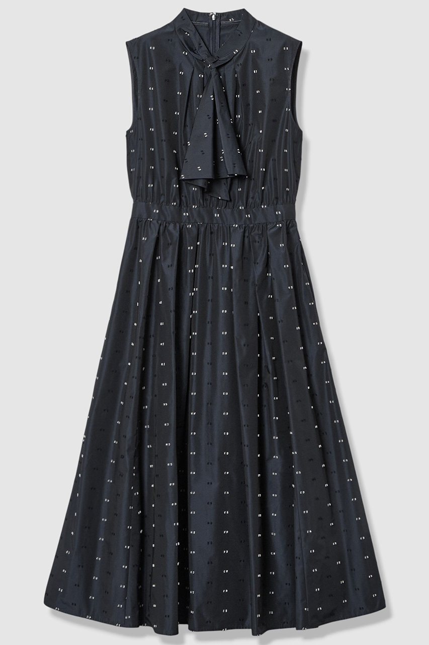 アナイ/ANAYIの【予約販売】【Eternal Line 2026】タフタカットジャガード ワンピース(ネイビー/10261714070-65-380)