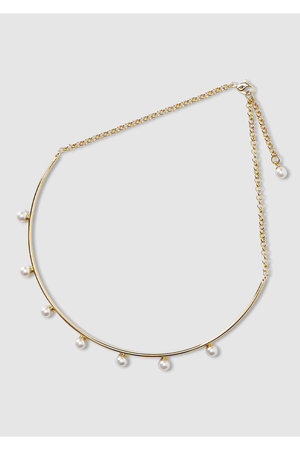 アナイ/ANAYIの【Eternal Line 2026】パールプレートチョーカーネックレス(150200/150203)