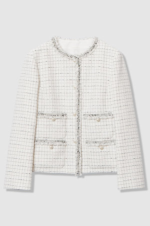 アナイ/ANAYIの【予約販売】【Eternal Line 2026】プレイドツイードノーカラー ジャケット(110800/110801)